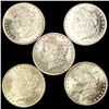Image 1 : (5) Morgan Dollars UNCIRCULATED