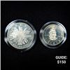Image 1 : 1989 (2) US Congressional Coins /w Cert - GEM BU