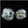Image 2 : 1989 (2) US Congressional Coins /w Cert - GEM BU