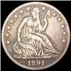 Image 1 : 1891 Seated Liberty Half Dollar CLOSELY UNC