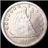 Image 1 : 1861 Seated Liberty Quarter CLOSELY UNCIRCULATED