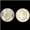 Image 1 : 1884 & 5 - O (2) Morgan Dollars UNCIRCULATED