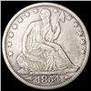 Image 1 : 1854-O Arrows Seated Liberty Half CLOSELY UNC