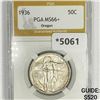 Image 1 : 1936 Oregon Trail Half Dollar PGA - MS66+
