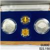 Image 1 : 1987 (4) Constitution Silver $1 & Gold $5 Set -