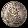 Image 1 : 1858 Seated Liberty Half Dollar CLOSELY