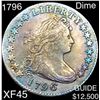 Image 1 : 1796 Draped Bust Dime LIGHTLY CIRCULATED