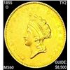 Image 1 : 1855-O TY2 Rare Gold Dollar UNCIRCULATED