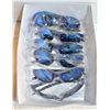 Image 1 : 6 PAIRS OF BLUE  OAKLEY REPLICA SUNGLASSES