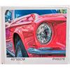 Image 1 : DIY PAINT BY NUMBERS KIT RED CAR
