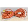 Image 1 : ORANGE 100FT OUTDOOR EXTENSION CORD