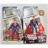 Image 1 : TWO SUPERMAN MATTEL ACTION FIGURES