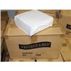 Image 1 : BOX OF 8 3/4 SIZE MATTRESS COVERS (UNCLAIMED)- AS