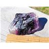 Image 2 : 23)  HUGE NATURAL ROUGH PURPLE AMETHYST
