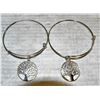 Image 1 : 2 LADIES 925 HALLMARKED TREE OF LIFE BANGLES