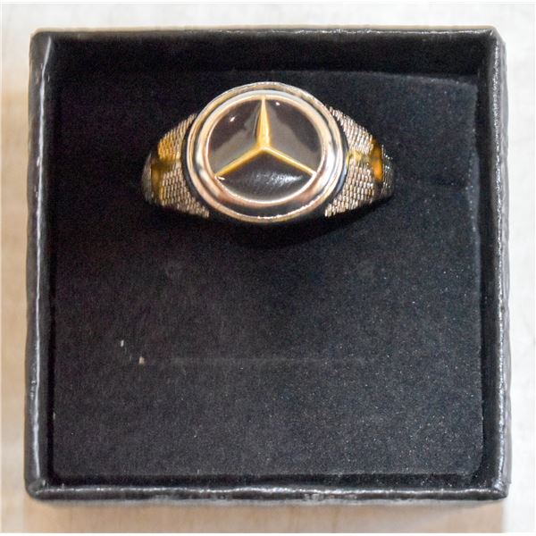 MENS  MERCEDES BENZ  RING SIZE 11