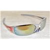 Image 1 : 1 PAIR OF RED AND GREY OAKLEY REPLICA SUNGLASSES