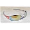 Image 1 : 1 PAIR RED AND GREY OAKLEY REPLICA SUNGLASSES