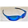 Image 1 : 1 PAIR OF OCEAN BLUE OAKLEY REPLICA SUNGLASSES