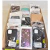 FLAT OF PHONE CASES AND SHELLS FOR ASSORTED MAKE