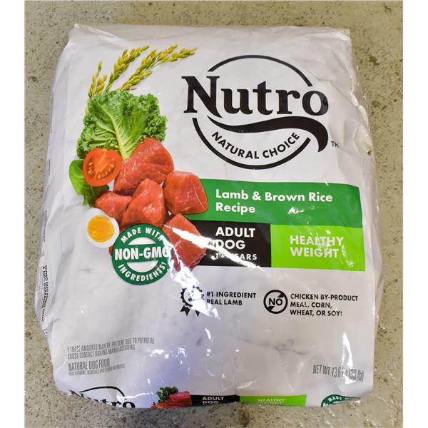 13.6KG BAG OF NUTRO DOG FOOD