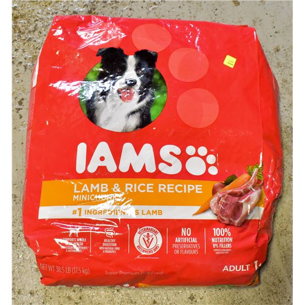 17.5KG BAG OF IAMS DOG FOOD