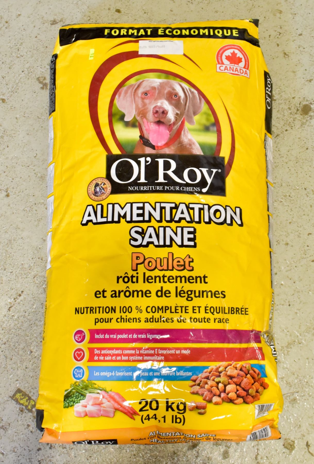 20KG BAG OF OL #39 ROY DOG FOOD 20KG BAG OF OL #39 ROY DOG FOOD