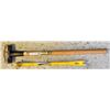 Image 1 : SLEDGEHAMMER AND 24" CROWBAR