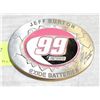 Image 1 : NEW VINTAGE 1998 NASCAR PEWTER BELT BUCKLE - JEFF