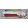 Image 1 : NEW 3/8" X 45FT WHITE DIAMOND BRAIDED POLY ROPE