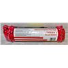 Image 1 : NEW 3/8" X 45FT RED DIAMOND BRAIDED POLY ROPE