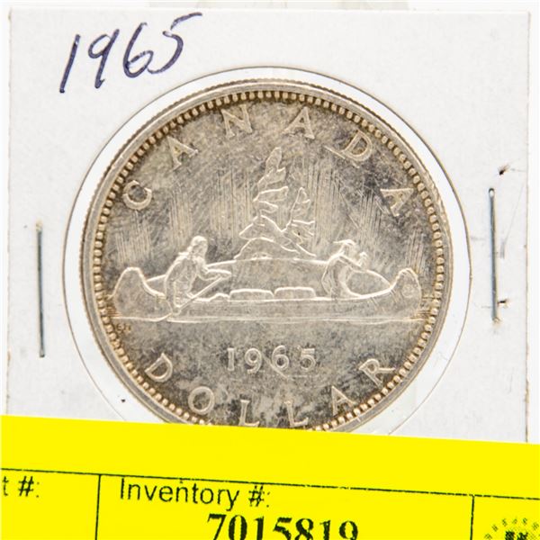 1965 CANADIAN SILVER DOLLAR