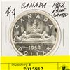 Image 1 : 1962 CANADIAN SILVER DOLLAR PROOF CAMEO