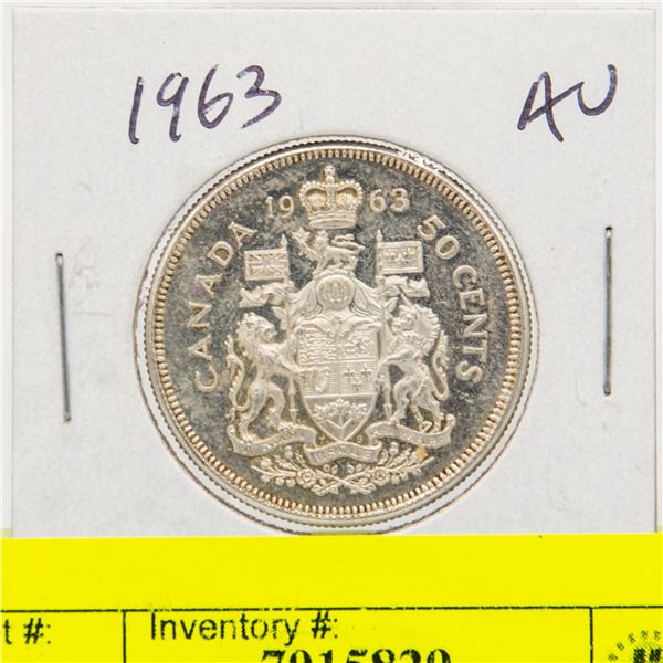 1963 CANADIAN SILVER HALF DOLLAR