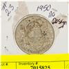 Image 1 : 1950 CANADIAN SILVER HALF DOLLAR