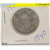 1940 CANADIAN SILVER 50 CENT COIN
