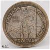 Image 1 : 1958 CANADIAN SILVER ONE DOLLAR COIN