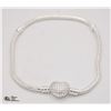 Image 1 : 925 STERLING SILVER HEART BRACELET