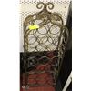 Image 1 : METAL 20 BOTTLE WINE STAND APPROX 34" TALL
