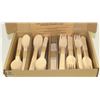 Image 1 : 220 PCS ECO LOGIC BIODEGRADABLE WOODEN CUTLERY