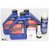 Image 1 : FULL SYNTHETIC OIL & FILTER FOR POLARIS PEDATOR