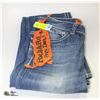 Image 1 : NEW ROCK & ROLL COWBOY DENIM SIZE 14 REGULAR