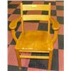 Image 1 : WOODEN ARM CHAIR