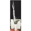Image 1 : DECOR VASE FILLED W/ACCENT DECOR BRANCHES + LIGHTS