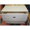 2 DRAWER CATERAL CABINET 36" X 19.5" X 29.5"