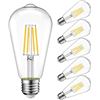 Image 1 : NEW LVWIT 6 PACK OF LED BULBS, 7W, 3000K, 800LM
