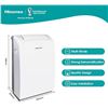 Image 3 : NEW HISENSE 7000BTU PORTABLE AIR CONDITIONER