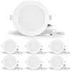 Image 1 : PACK OF 10 NEW LEPRO 4" LED RECESSED DOWNLIGHTS