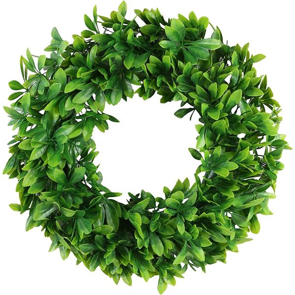 NEW ARTIFICIAL GREEN WREATH