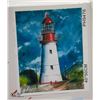 Image 1 : NEW DIY PAINT BY NUMBERS 50CM X 40CM LIGHTHOUSE